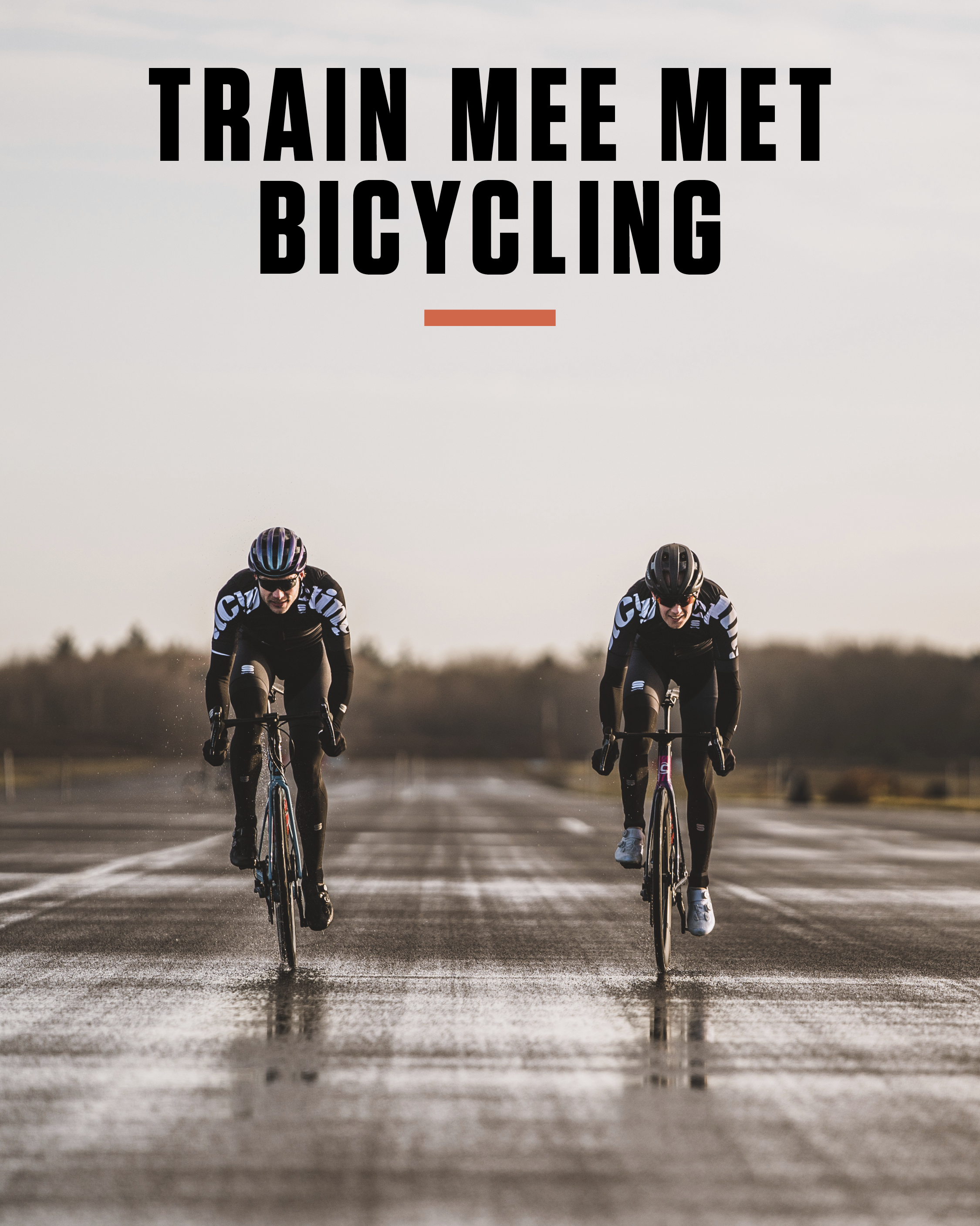 Train mee met Bicycling