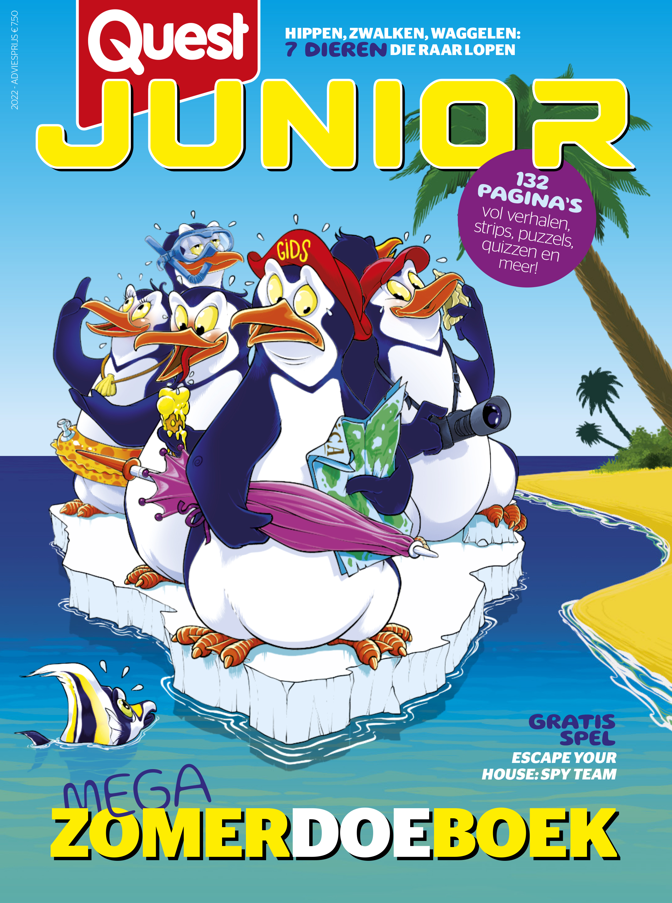 Quest Junior zomerboek 2022 - vakantieboek