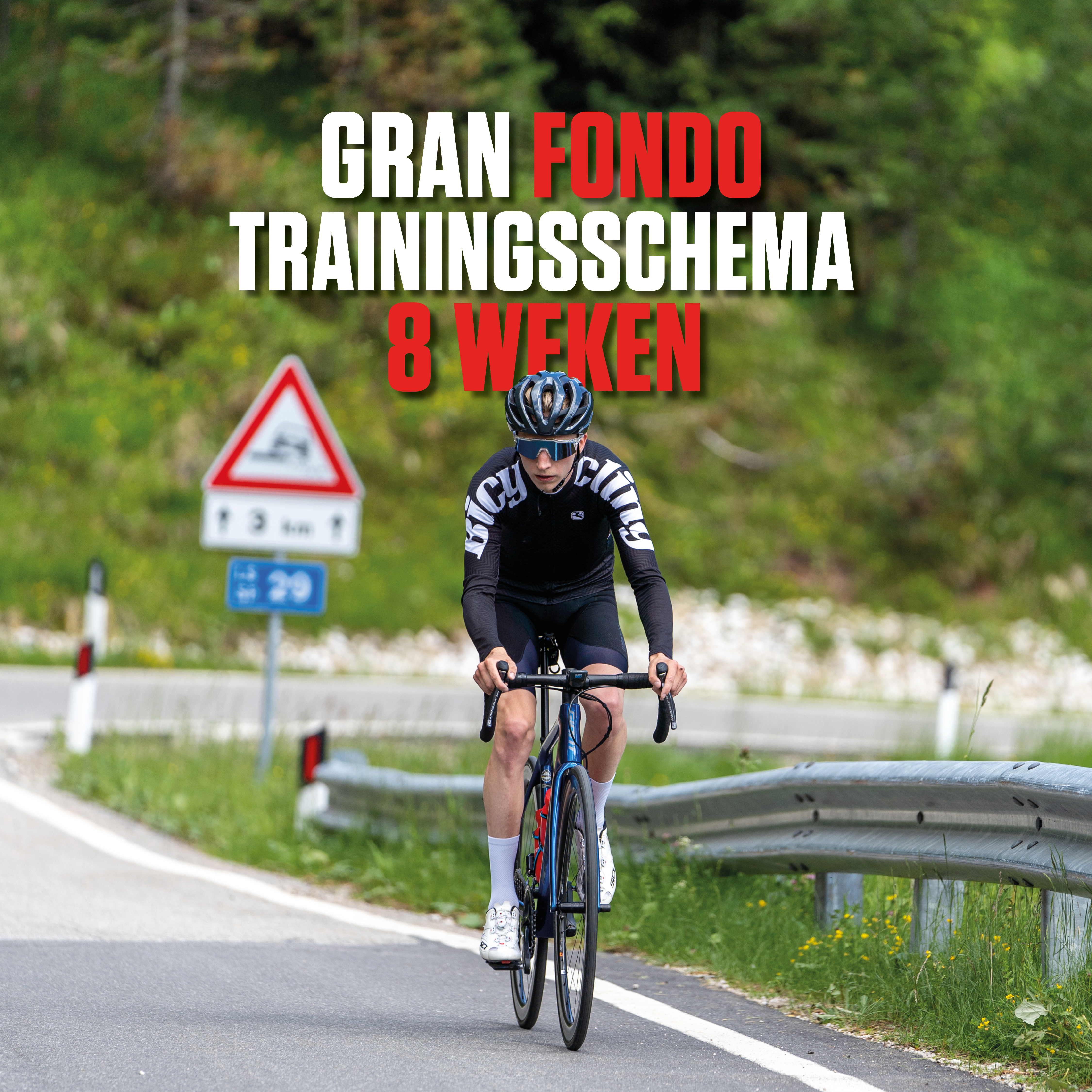 Bicycling Gran Fondo Trainingsschema 8 weken