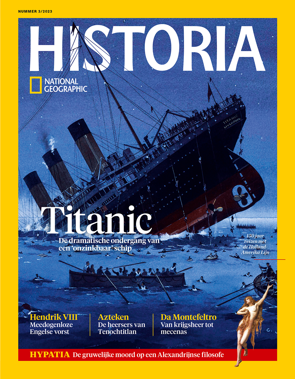 National Geographic Historia 3 2023 - tijdschrift - geschiedenis