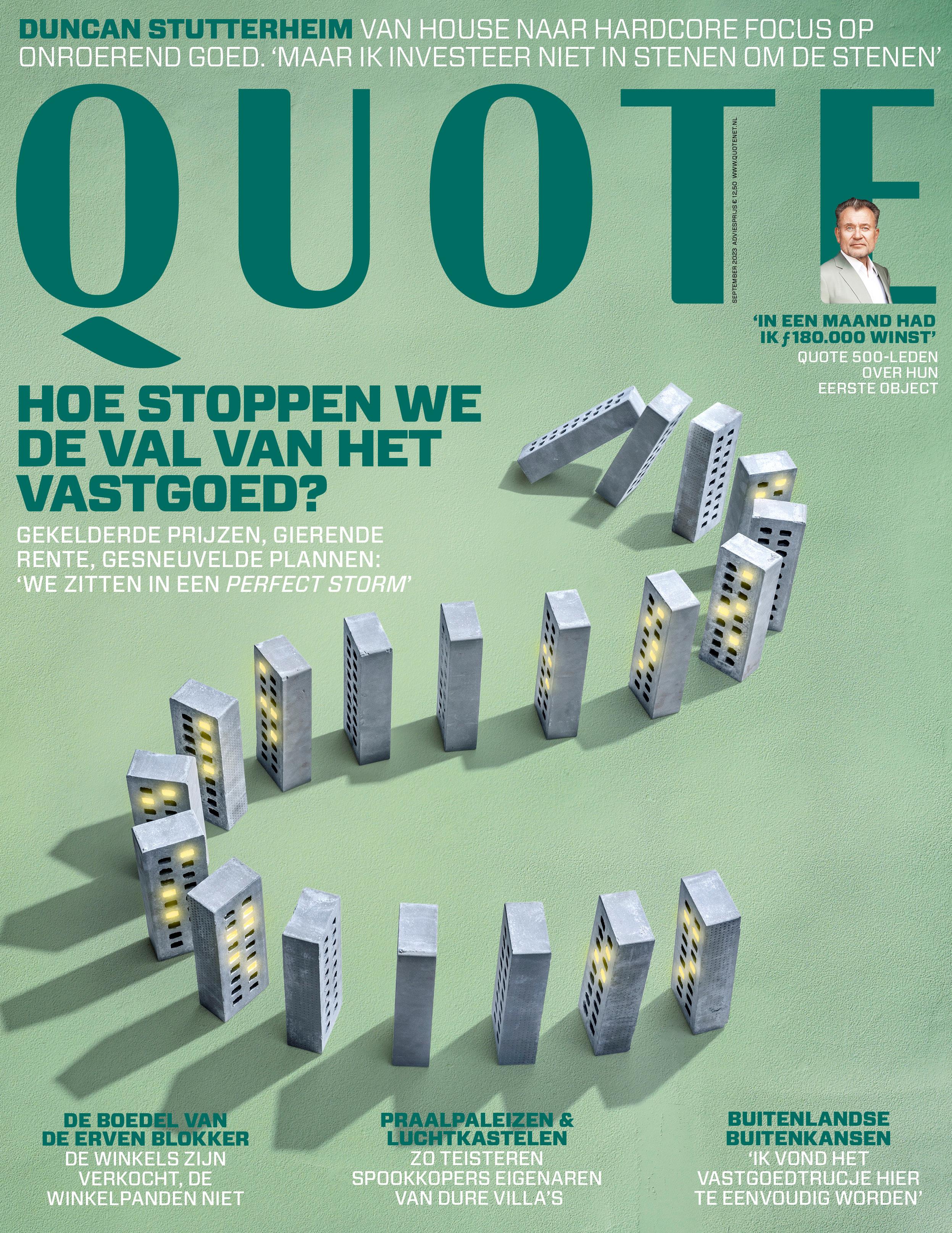 Quote editie 9 2023 - tijdschrift - Vastgoednummer 2023
