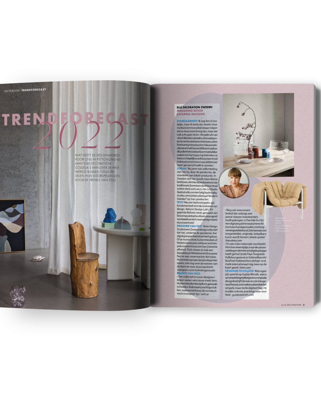 ELLE Decoration 1/2022 - spread