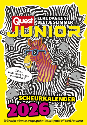 Quest jr Scheurkalender 2026