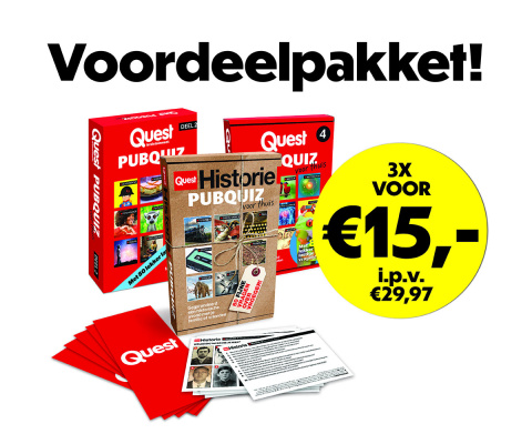 Quest Pubquiz Actie 2026
